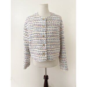 Hill House Blazer Ames Tweed Drop-Shoulder Jacket